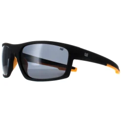 Caterpillar Polarised|Wrap^Sunglasses CTS-MOTOR 104P Matte Black Grey Polarized