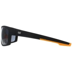 Caterpillar Polarised|Wrap^Sunglasses CTS-MOTOR 104P Matte Black Grey Polarized