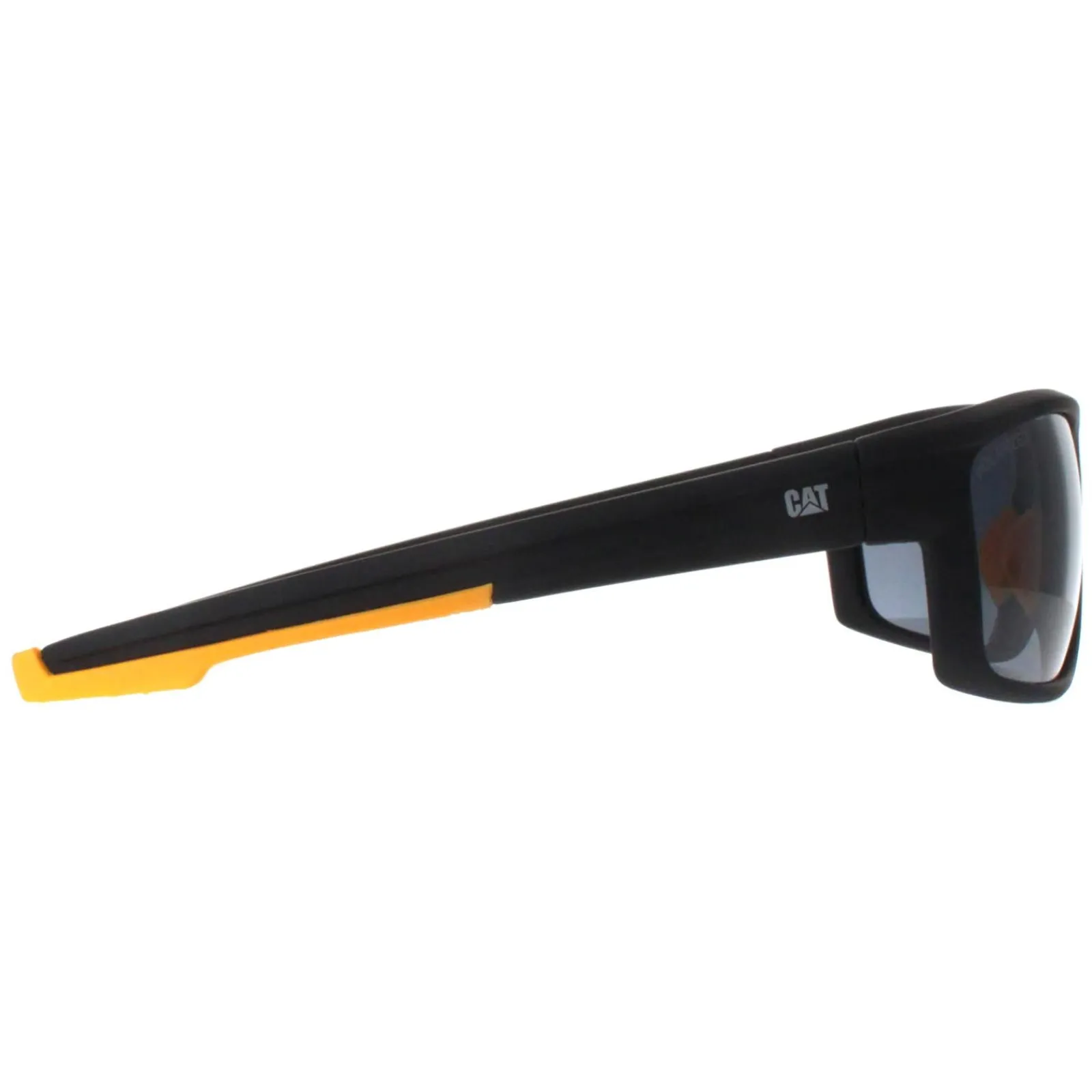 Caterpillar Polarised|Wrap^Sunglasses CTS-MOTOR 104P Matte Black Grey Polarized