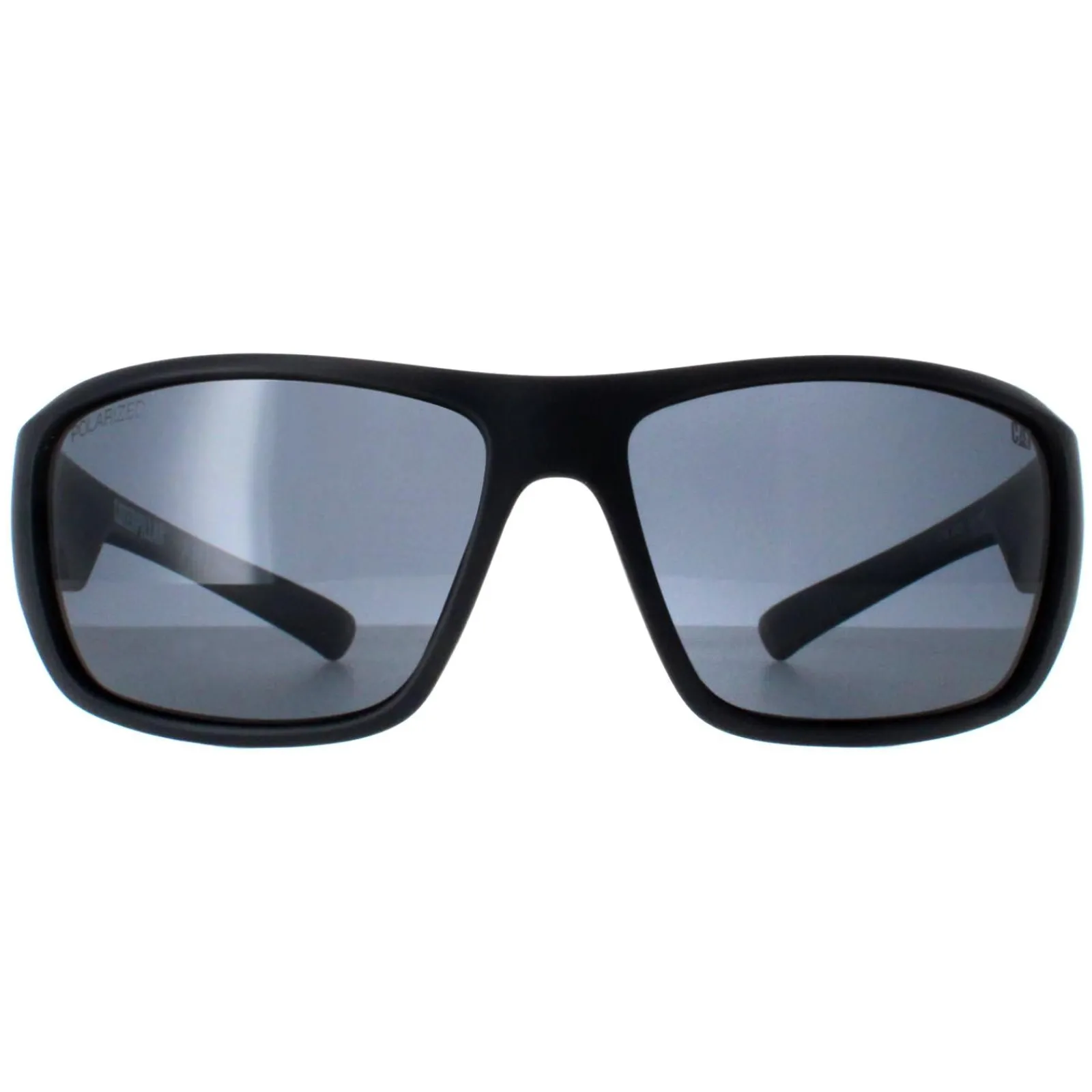 Caterpillar Polarised|Wrap^Sunglasses CTS-JACK 106P Matte Navy Smoke Polarized