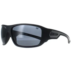 Caterpillar Polarised|Wrap^Sunglasses CTS-JACK 106P Matte Navy Smoke Polarized
