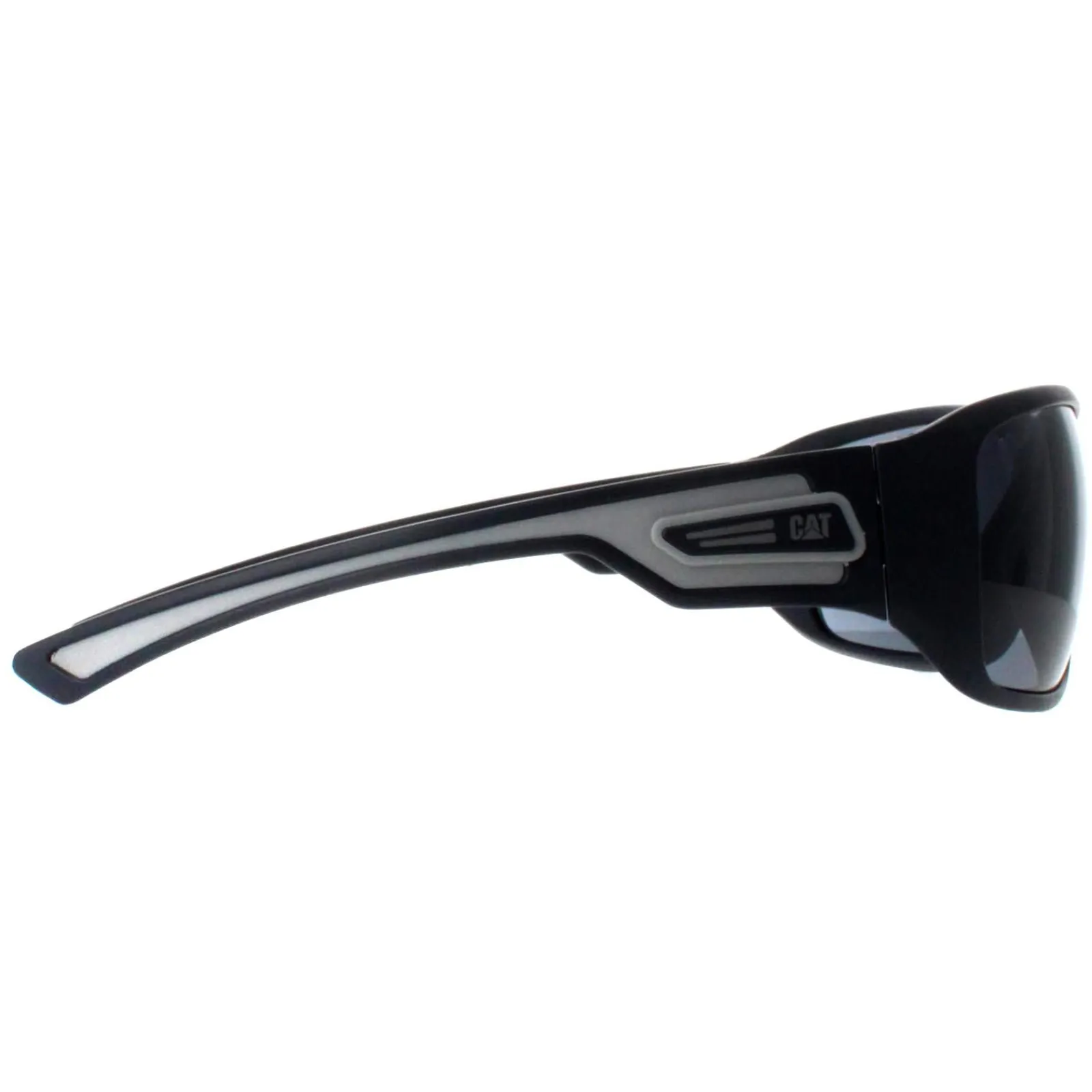 Caterpillar Polarised|Wrap^Sunglasses CTS-JACK 106P Matte Navy Smoke Polarized