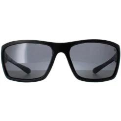 Caterpillar Polarised|Wrap^Sunglasses CTS-TRIM 104P Matte Black Smoke Polarized