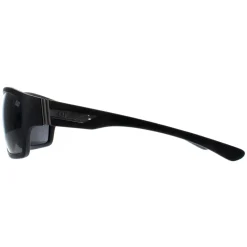 Caterpillar Polarised|Wrap^Sunglasses CTS-TRIM 104P Matte Black Smoke Polarized