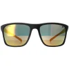 Caterpillar Polarised|Rectangle^Sunglasses CTS-8012 108P Matte Grey Orange Polarized