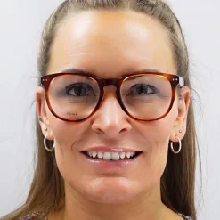 Celine Round|Round^Glasses Frames CL50021I 053 Blonde Havana