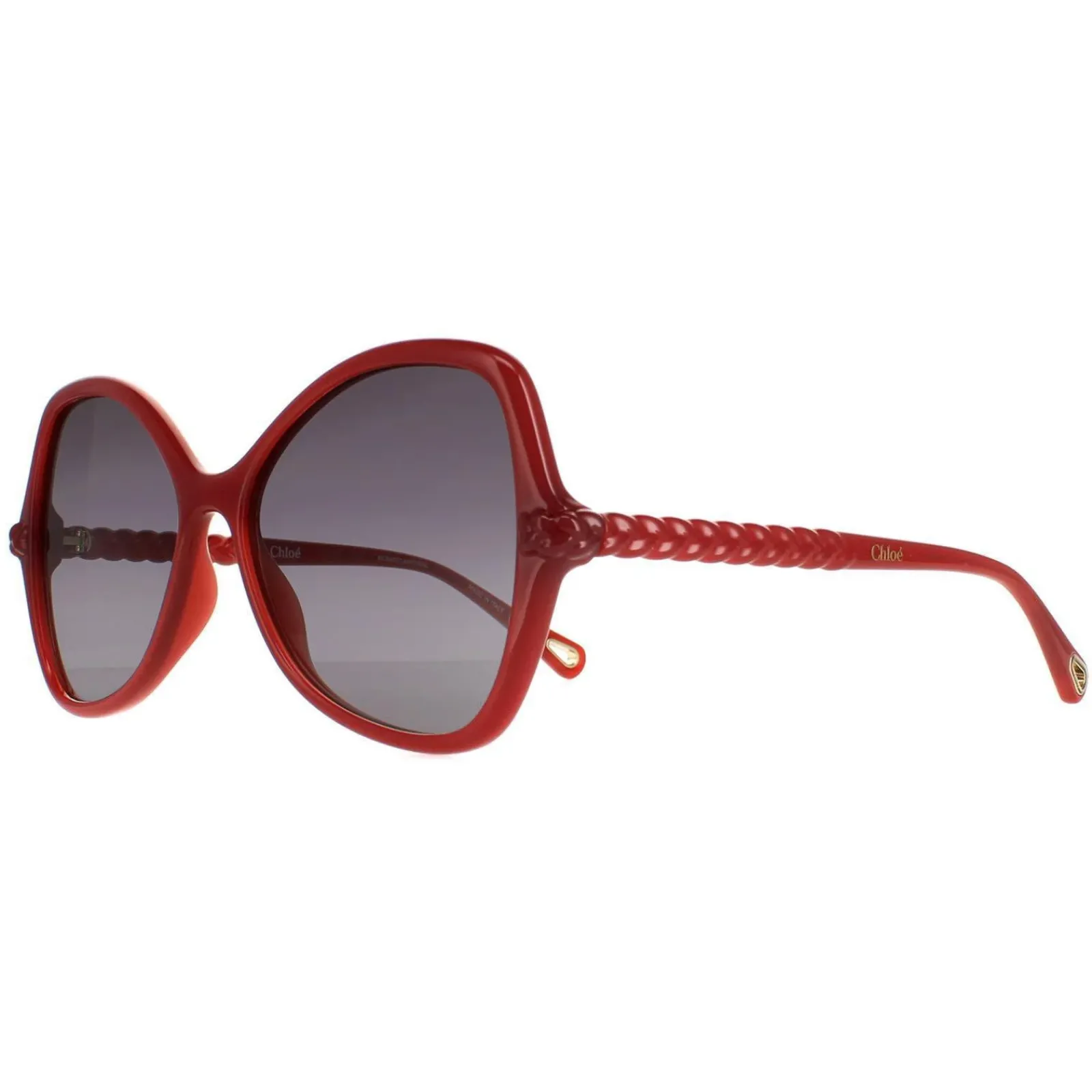 Chloe Butterfly^Sunglasses CH0001S 004 Dark Orange Grey Gradient