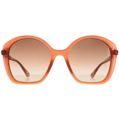 Chloe Square^Sunglasses CH0003S 002 Dark Pink Brown Gradient