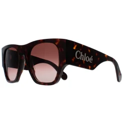 Chloe Square^Sunglasses CH0233S 002 Dark Havana Brown Gradient