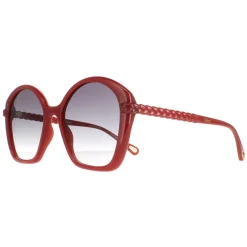Chloe Square^Sunglasses CH0003S 003 Dark Orange Grey Gradient