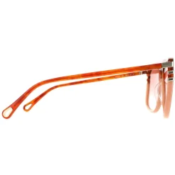 Chloe Aviator^Sunglasses CH0104S 006 Shiny Blonde Havana Orange Gradient