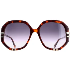 Chloe Square^Sunglasses CH0105S 004 Tortoise Grey Gradient