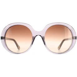 Chloe Oval^Sunglasses CH0007S 003 Transparent Grey Brown Gradient