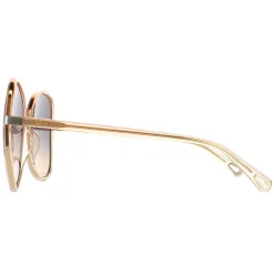 Chloe Butterfly^Sunglasses CH0030S Franky 004 Orange Crystal Blue Gradient
