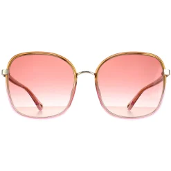 Chloe Square^Sunglasses CH0031S Franky 002 Yellow to Pink Crystal Fade and Go