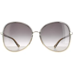 Chloe Butterfly^Sunglasses CH0030S Franky 001 Grey to Brown Crystal Fade and Gol