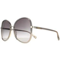 Chloe Butterfly^Sunglasses CH0030S Franky 001 Grey to Brown Crystal Fade and Gol