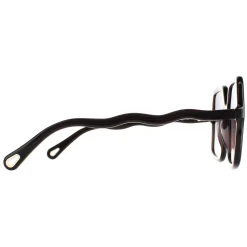 Chloe Square^Sunglasses CH0086S Zelie 001 Grey Blue Gradient