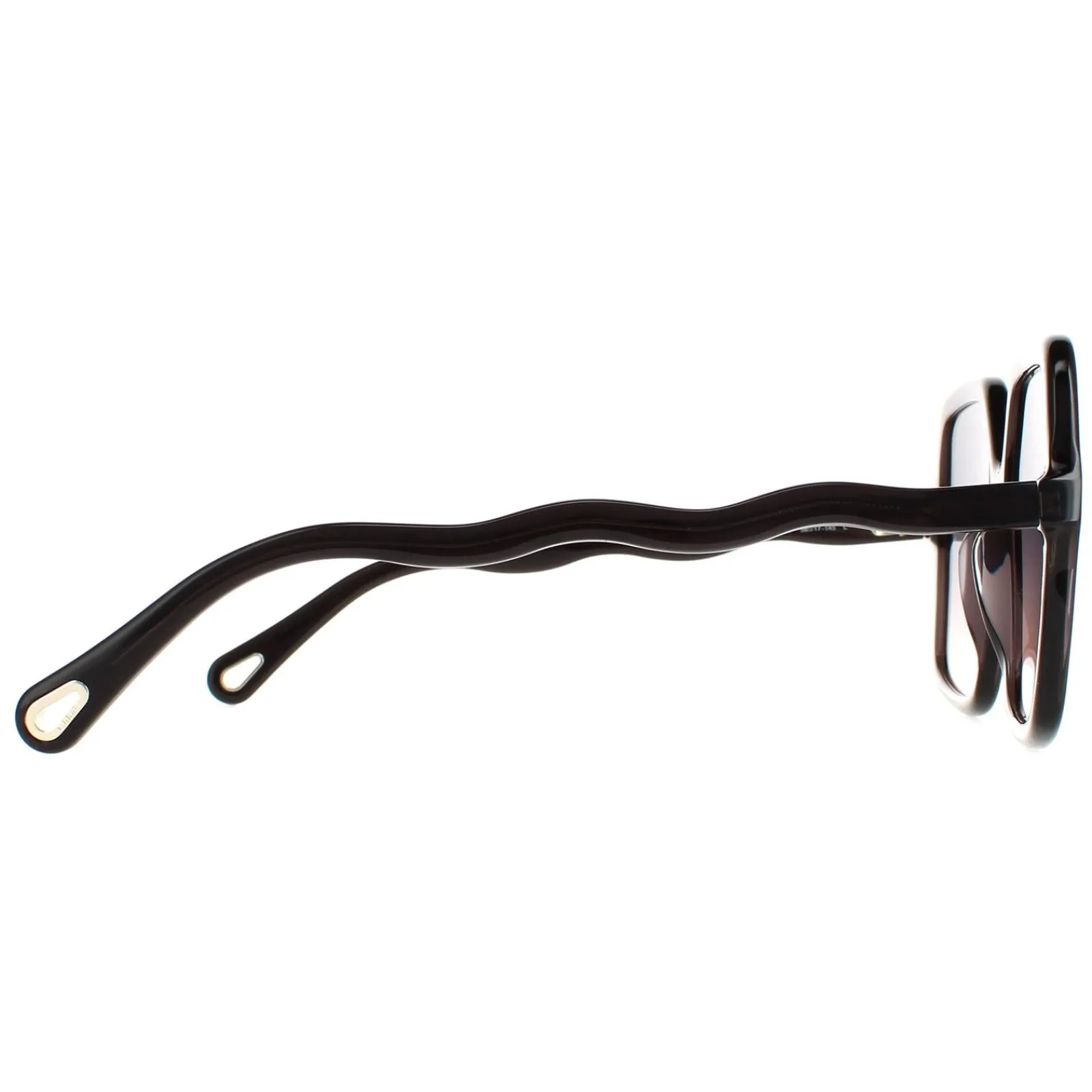 Chloe Square^Sunglasses CH0086S Zelie 001 Grey Blue Gradient