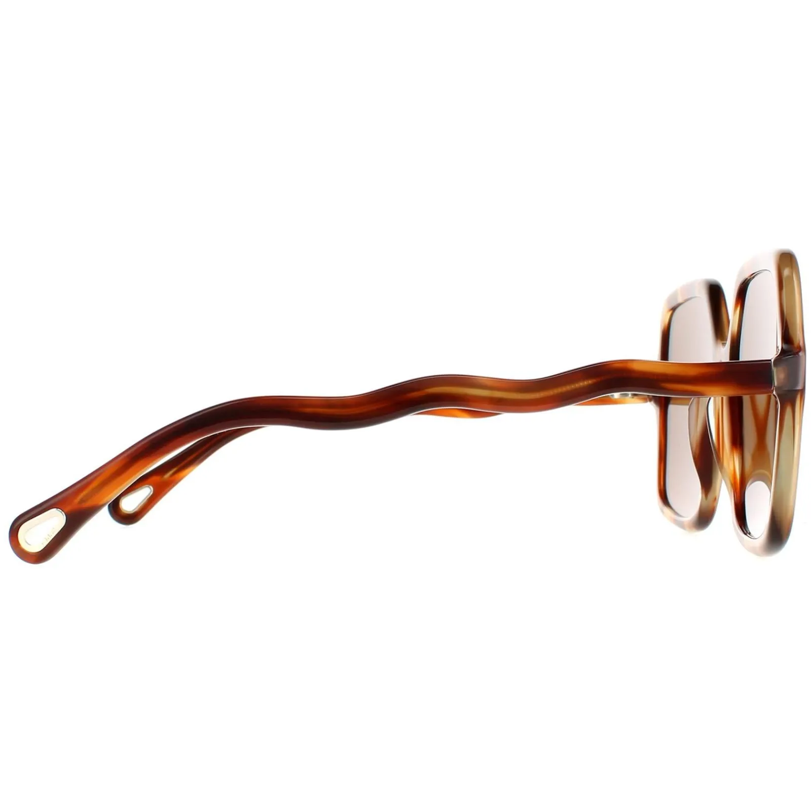 Chloe Square^Sunglasses CH0086S Zelie 005 Havana Brown
