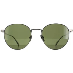 Chopard Polarised|Round^Sunglasses SCHC77M 568P Polished Grey Green Polarized