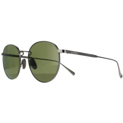 Chopard Polarised|Round^Sunglasses SCHC77M 568P Polished Grey Green Polarized