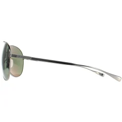 Chopard Polarised|Aviator^Sunglasses SCHD57M 568P Titanium Gunmetal Grey Green Polarized