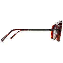 Chopard Aviator^Sunglasses SCHF24 777P Brown Honey Havana Smoke Gradient Polar