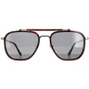 Chopard Polarised^Sunglasses SCHF25 777P Brown Honey Havana Smoke Smoke Polarise