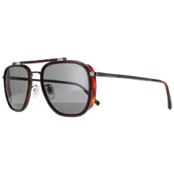Chopard Polarised^Sunglasses SCHF25 777P Brown Honey Havana Smoke Smoke Polarise