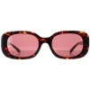 Coach Rectangle^Sunglasses HC8358U 512069 Dark Tortoise Dark Violet
