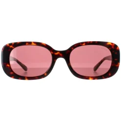Coach Rectangle^Sunglasses HC8358U 512069 Dark Tortoise Dark Violet