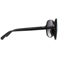 Coach Polarised|Butterfly^Sunglasses HC8360U 5002T3 Black Grey Gradient Polarized