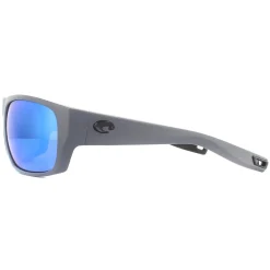 Costa Del Mar Polarised^Sunglasses Tico TCO 98 OBMGLP Matte Grey Blue Mirror Pol