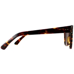 Cutler and Gross Cat-Eye^Sunglasses 1283 002 Gold Tortoiseshell Brown