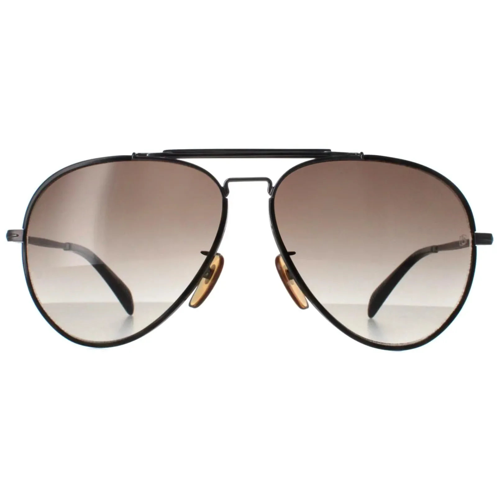 David Beckham Aviator^Sunglasses DB7003/S KJ1 HA Dark Ruthenium Brown Gradient
