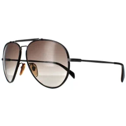 David Beckham Aviator^Sunglasses DB7003/S KJ1 HA Dark Ruthenium Brown Gradient