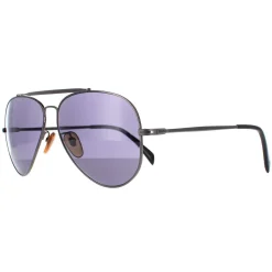 David Beckham Aviator^Sunglasses DB1004/S V81 M9 Dark Ruthenium Grey Grey Pola