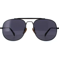 David Beckham Aviator^Sunglasses DB7004/S V81 M9 Dark Ruthenium Grey Polarized