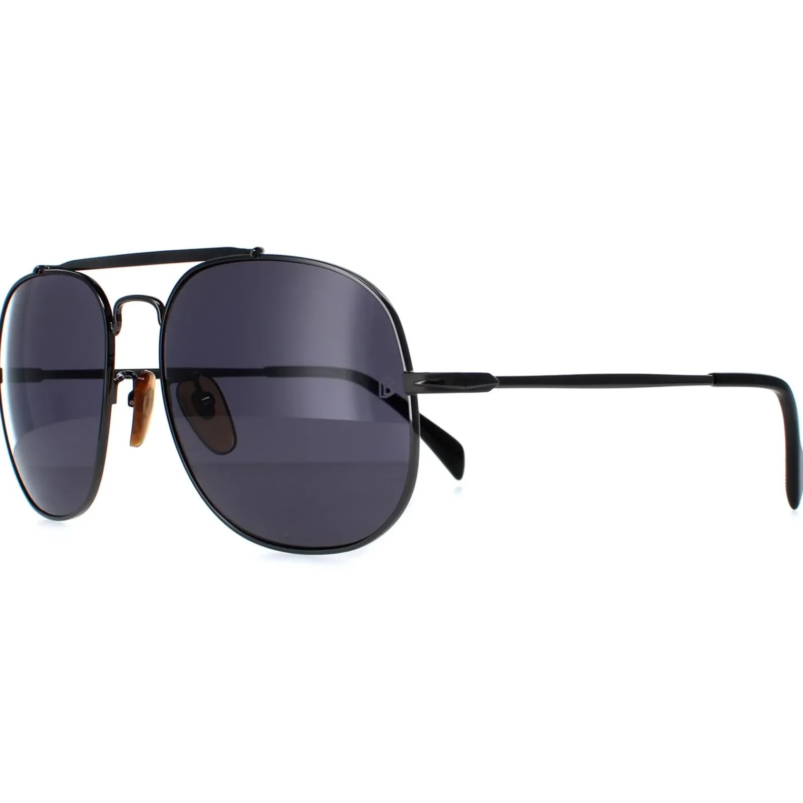 David Beckham Aviator^Sunglasses DB7004/S V81 M9 Dark Ruthenium Grey Polarized