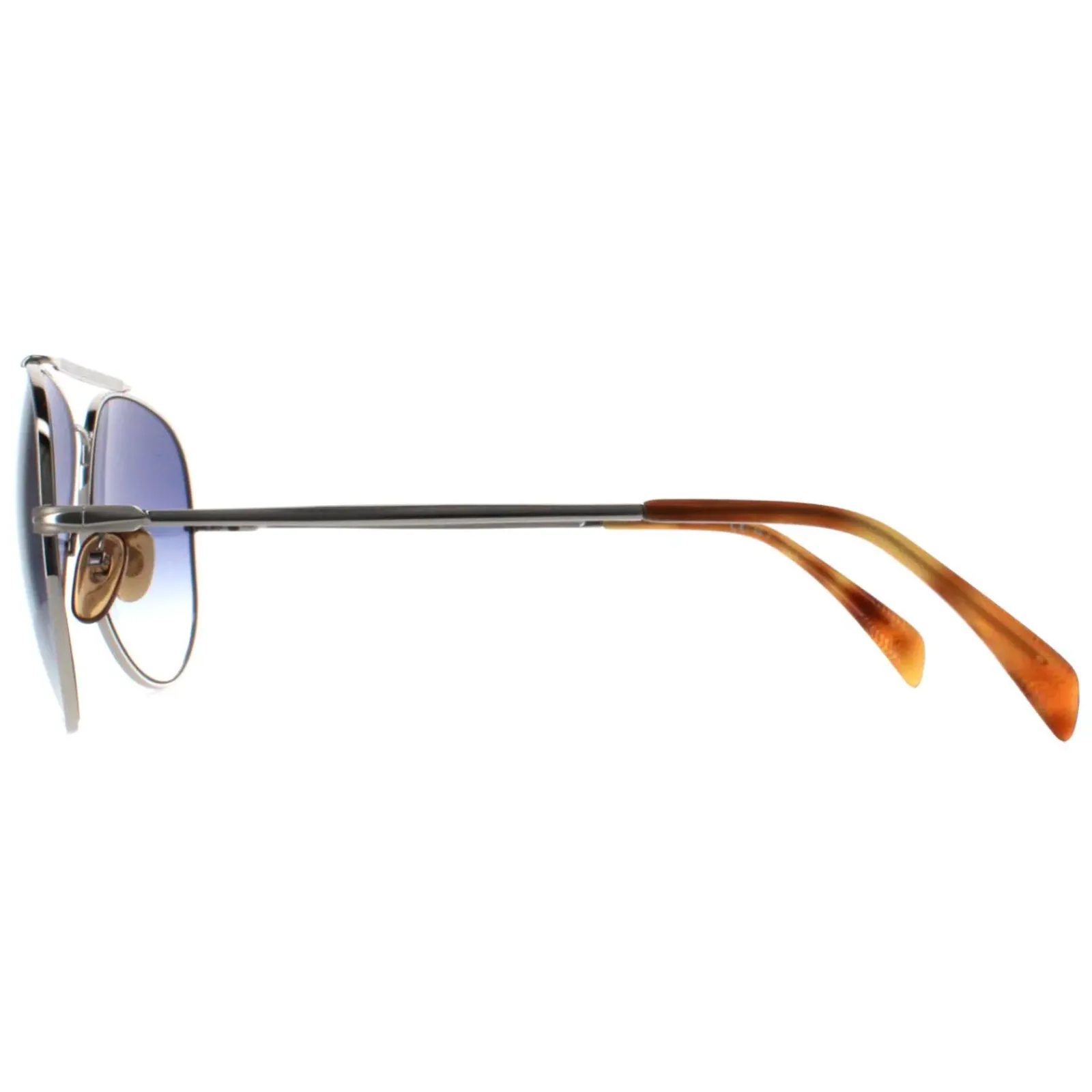 David Beckham Aviator^Sunglasses DB1004/S 010 08 Palladium Silver Blue Gradien