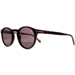 David Beckham Round^Sunglasses DB1036/S 086 IR Havana Grey
