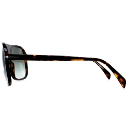 David Beckham Aviator^Sunglasses DB7008/S 086 9K Dark Havana Green Gradient
