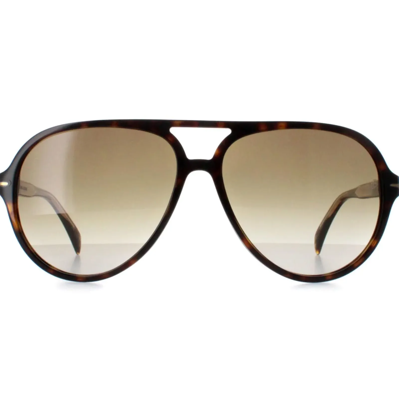 David Beckham Aviator^Sunglasses DB1091/S 086 HA Havana Brown Gradient