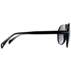 David Beckham Aviator^Sunglasses DB1091/S 807 M9 Shiny Black Dark Grey