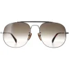 David Beckham Aviator^Sunglasses DB7004/S 010 9K Palladium Silver Green Gradie