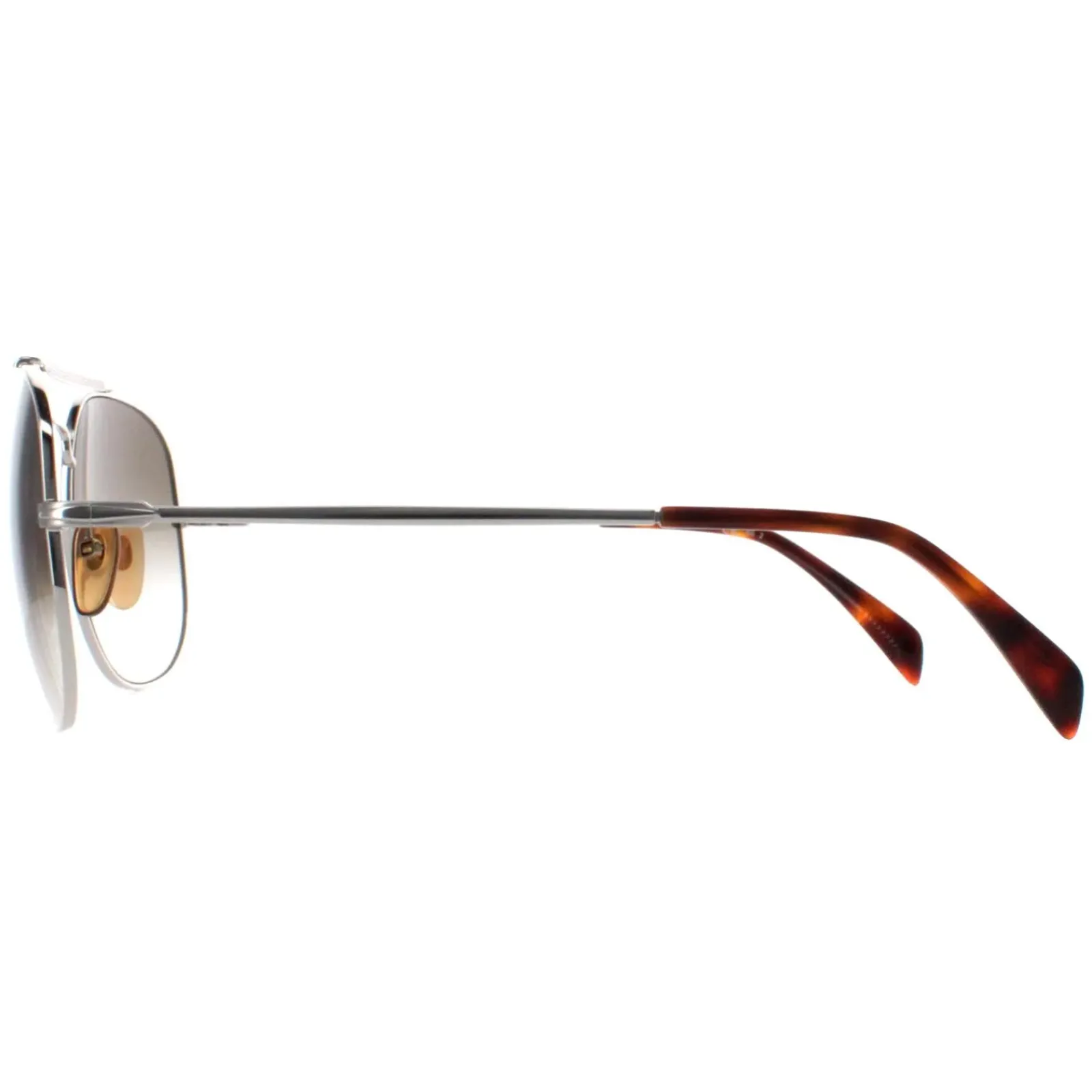 David Beckham Aviator^Sunglasses DB7004/S 010 9K Palladium Silver Green Gradie