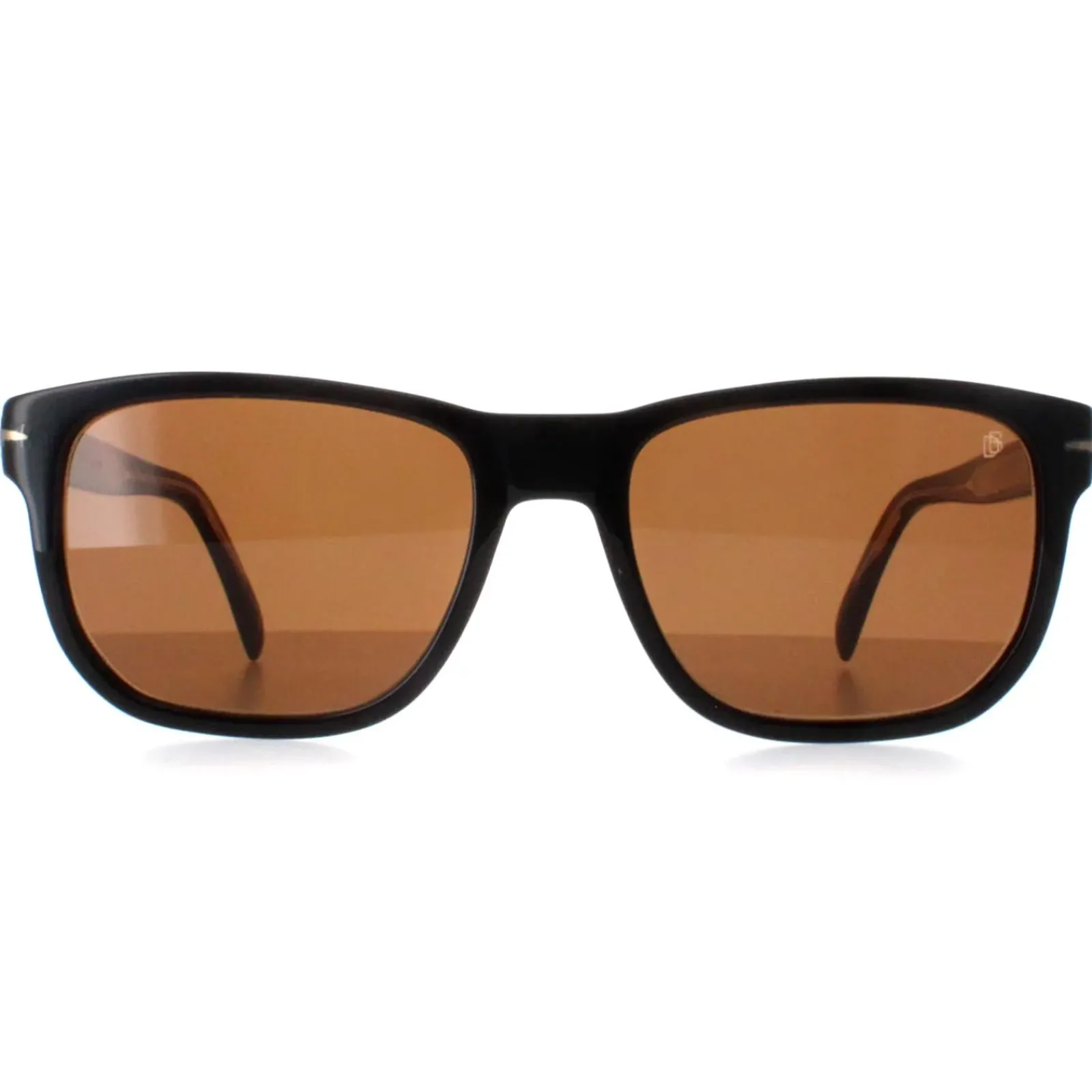 David Beckham Rectangle^Sunglasses DB1045/S 807 70 Black Brown