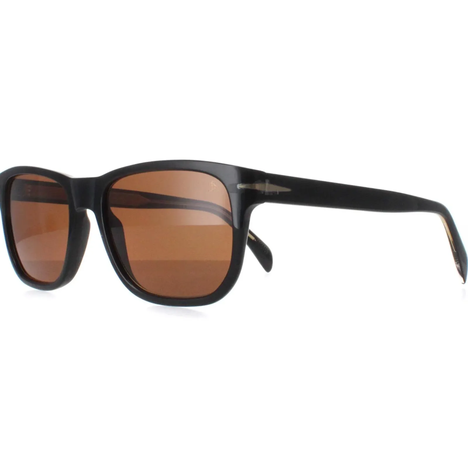 David Beckham Rectangle^Sunglasses DB1045/S 807 70 Black Brown
