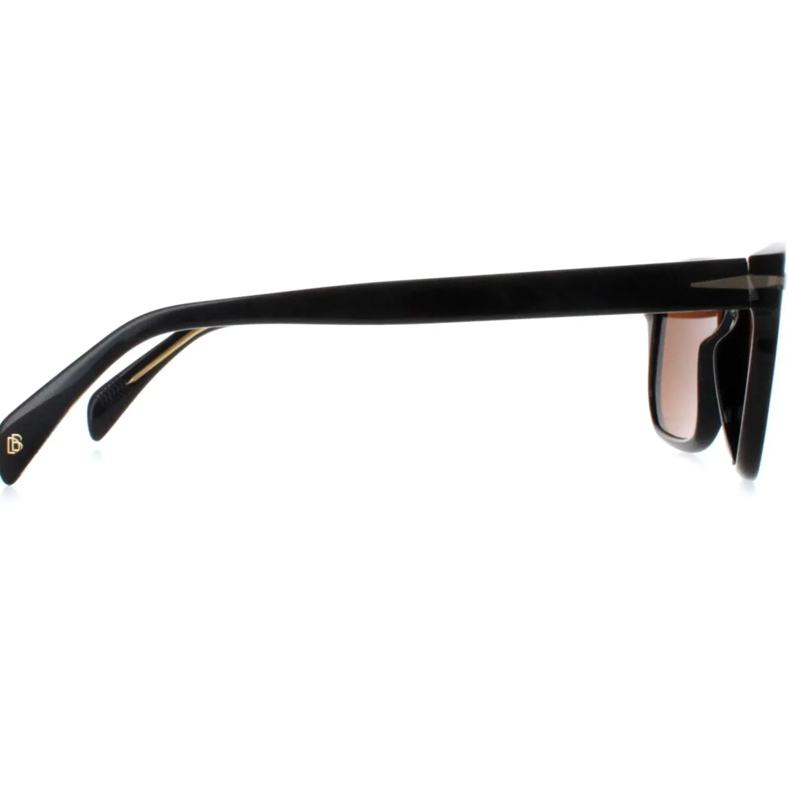 David Beckham Rectangle^Sunglasses DB1045/S 807 70 Black Brown